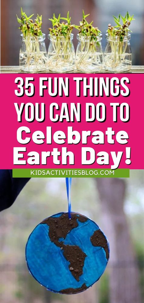 35+ Fun Things You Can Do To Celebrate Earth Day. Every year, Earth Day happens on April 22. Let’s plan for this year when Earth Day falls on Monday, April 22, 2024. Earth Day is a wonderful opportunity to teach our kids more about protecting planet Earth. We can teach them about the 3Rs — recycling, reducing, and reusing — as well as how plants grow, among so many other fun activities. Let’s throw a big celebration for Mother Earth with these fun Earth Day Activities. Earth Week Activities Kindergarten, Earth Day Fun Activities, Earth Day Celebration Ideas For School, World Day Activities For Kids, Recycle Crafts For Preschool Earth Day Activities, Earth Day Reggio Emilia, Earth Day 2024 Activities, Middle School Earth Day Activities, Reggio Earth Day Activities