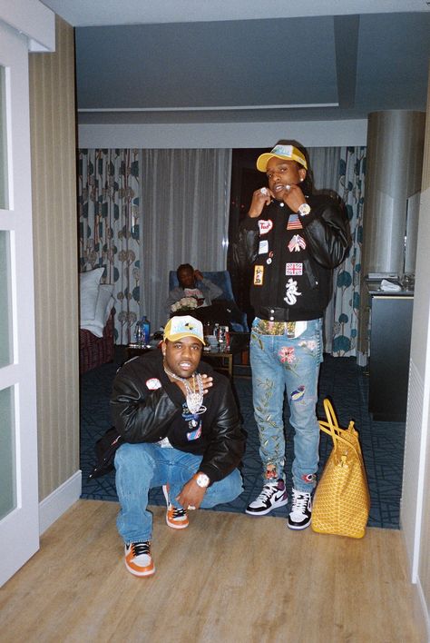 Asap Rocky Outfits, Asap Rocky Fashion, Asap Ferg, Lord Pretty Flacko, Jordan 1 Outfit, Pretty Flacko, Rapper Quotes, 90s Hip Hop Fashion, Black Men Street Fashion