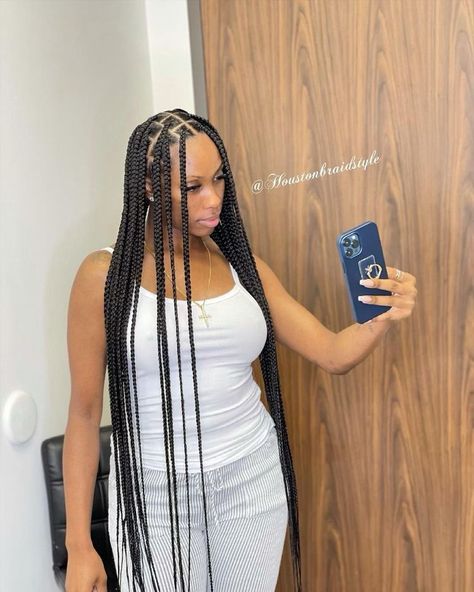 Knotless Box Braids, Kids Curly Hairstyles, Big Box Braids Hairstyles, Box Braids Hairstyles For Black Women, Cute Box Braids Hairstyles, Quick Braided Hairstyles, Cool Braid Hairstyles, Girls Braids, Business Hairstyles