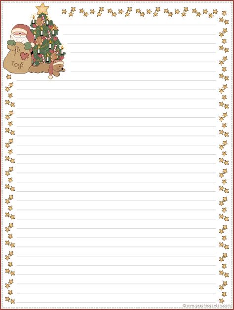 Christmas Letter Paper, Christmas Note Paper, Christmas Writing Paper, Christmas Stationary, Printable Lined Paper, Writing Paper Printable Stationery, Christmas Writing, Free Printable Stationery, Note Writing Paper