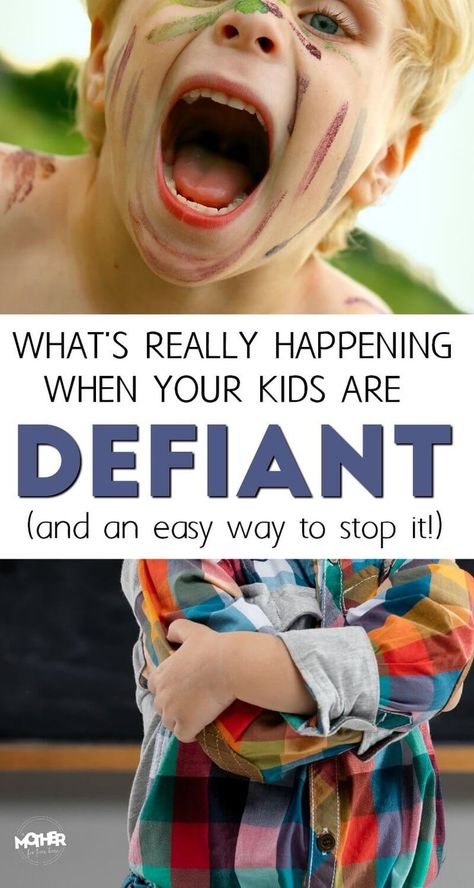 Do you have a child who acts defiant and you can't figure out what's happening? If your child is having discipline issues or being defiant, try this strategy. Child Discipline, Toddler Behavior, Parenting Discipline, Toddler Discipline, Confidence Kids, Smart Parenting, Discipline Kids, Parenting Toddlers, Kids Behavior