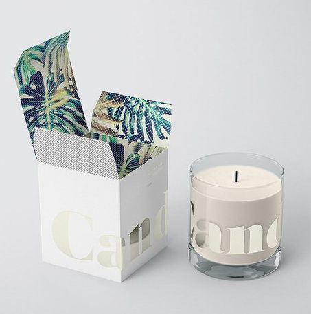 Candle Box Packaging, Candle Packaging Design, Candle Mockup, Box Folding, Square Jars, Gold Foil Logo, Buy Candles, Candle Branding, Candle Packaging