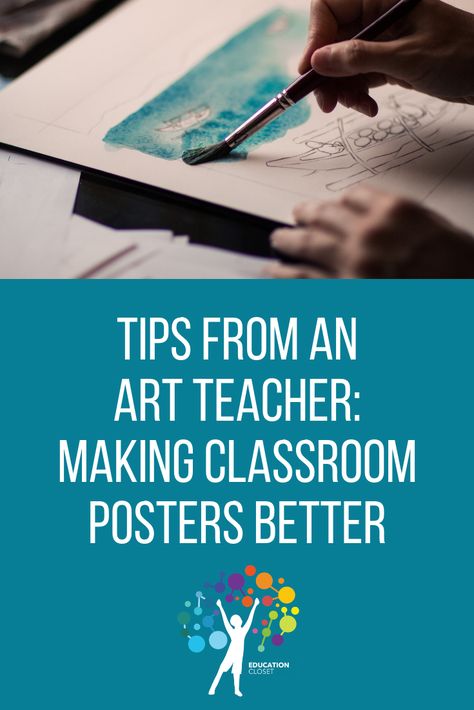 Teachers and students want their projects to look good but are not always sure where to start or how to make that happen. We're sharing some simple basics and reminders about what students can do to make their classroom posters look better. How To Make Posters Look Good, Visual Thinking Strategies, Steam Education, Classroom Strategies, Arts Integration, Bible Stuff, School Posters, Teacher Blogs, Creative Teaching