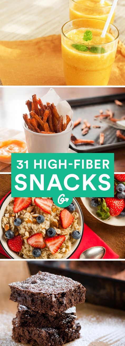 Rocco Dispirito, High Fiber Snacks, Fiber Snacks, Baking Powder Uses, Reaching Your Goals, Fiber Diet, High Fiber Diet, Fiber Rich Foods, High Fiber Foods