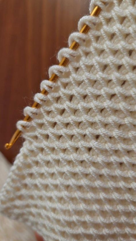 Tunisian Crochet Free, Tunisian Crochet Blanket, Tunisian Crochet Patterns, Tunisian Crochet Stitches, Crochet Stitches For Blankets, Crochet Blanket Designs, Haken Baby, Crochet Stitches For Beginners, Crochet Patterns Free Blanket