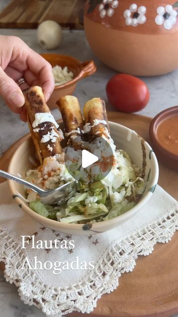 Shredded Beef Flautas Recipe, Shredded Beef Flautas, Beef Flautas Recipe, Flautas Ahogadas, Beef Flautas, Flautas Recipe, Shredded Beef Recipe, Shredded Beef Recipes, Chicken Flautas