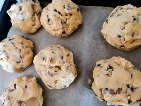 Jumbo Stuffed Cookie Recipes, Big Stuffed Cookies, Jumbo Stuffed Cookies, Thick Stuffed Cookies, Thick Bakery Style Cookies, Giant Stuffed Cookie Recipes, Giant Stuffed Cookies, Thick Cookie Recipe, Thick Cookie Recipes