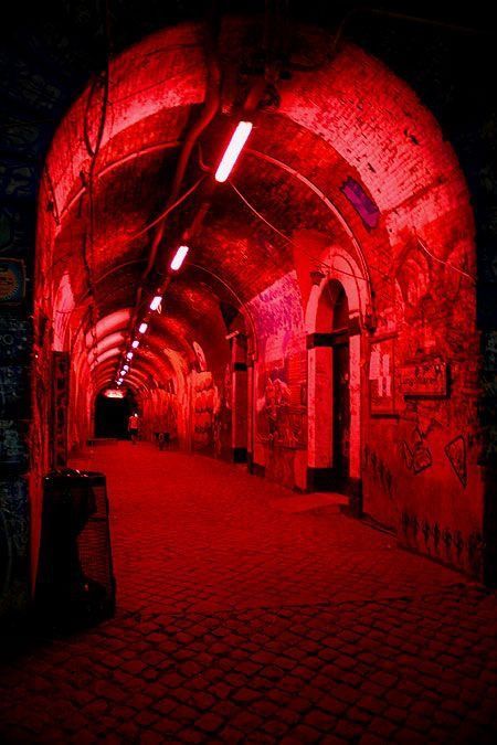 Red corridor | Dystopian aesthetic | Underground Evelynn League Of Legends, Dystopian Aesthetic, Yamagata, Have Inspiration, Red Rooms, Aesthetic Colors, Red Wallpaper, Red Aesthetic, Red Light