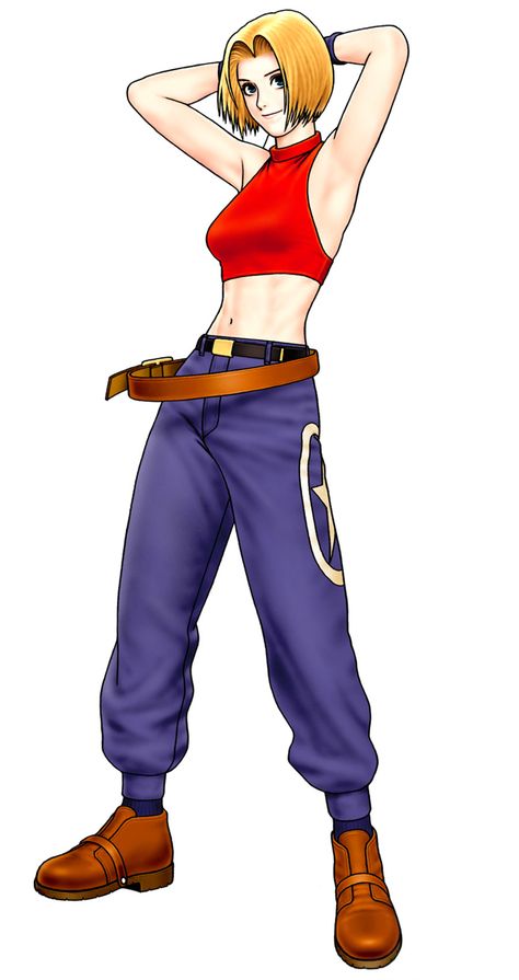 Blue Mary from The King of Fighters '98: Ultimate Match Blue Mary, King Of Fighters Iori, King Of Fighters Angel, Vice King Of Fighters, K Dash King Of Fighters, King Of Fighters Blue Mary, Capcom Vs Snk, Snk King Of Fighters, Capcom Art