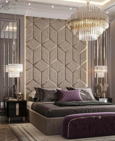 Bad Room Design, Luxury Bedroom Interior, Bedroom Pop Design, Bedroom Design Styles, Unique Bedroom Design, Luxe Bedroom, White Room Decor, Luxury Bedroom Decor, Bedroom Interior Design Luxury