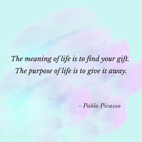 One of the most beautiful quotes about the purpose of life 💗 #purpose #purposefulliving #spiritualawakening #spiritualgrowth #personaldevelopment #grow #purposefullife #selfdevelopment #pablopicasso #quotes #famousquotes #inspiration #inspirationalquotes #motivation What Is My Purpose In Life Quote, Your Calling Quotes Purpose, Purpose In Life Quotes, Purpose Of Life Quotes, Quotes About Purpose, The Most Beautiful Quotes, Most Beautiful Quotes, Life Purpose Quotes, Calling Quotes