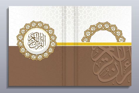 Beautiful Quran Cover Design, Floral Frames, Colors, Abstract, Vector, Quran Kareem, Al Quran, Islamic Book Cover, Quran Cover Design, Muslim Background, Quran Cover, Arabic Background, Coreldraw Design, Quran Covers, Quran Kareem, Muslim Quran, Book Pattern