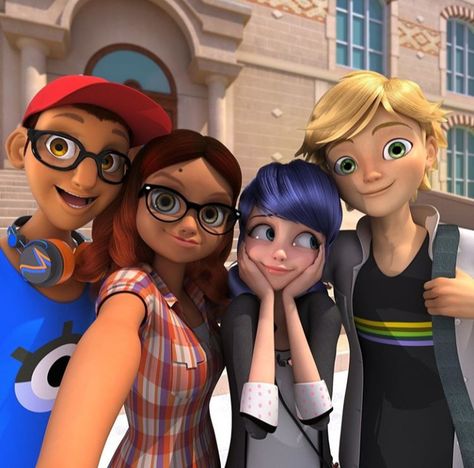 Marinette Miraculous Ladybug, Tikki Y Plagg, Marinette Et Adrien, Best Friends Cartoon, Ladybug And Cat Noir, Ladybug Wallpaper, Miraculous Wallpaper, Miraculous Ladybug Wallpaper, Friend Cartoon