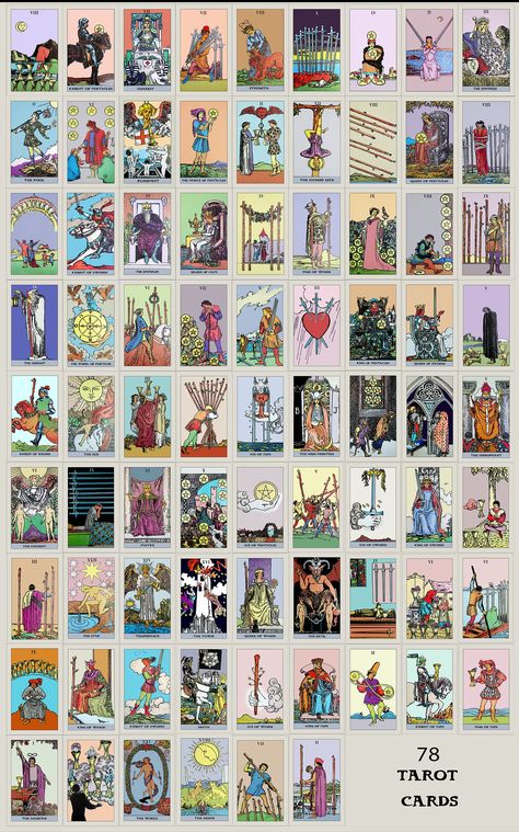 Rider Waite Tarot Cards, Shrines Art, Rider Waite Deck, 78 Tarot Cards, Rider Waite Tarot, Rider Waite, Tarot Art, Reading Tarot Cards, Card Illustration