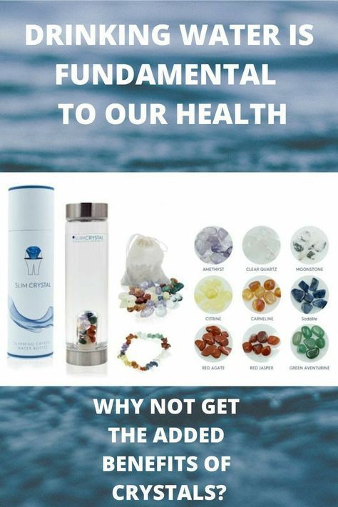 Slim Crystal water bottle, lots of benefits of nature water bottle, Crystal Water Bottle, Benefits Of Nature, Crystal Power, Break Bad Habits, Crystal Water, Healthy Blood Pressure, Fashion Family, Crystal Therapy, Body Energy