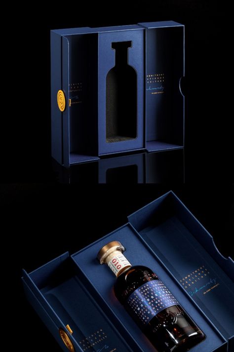 Porter worked with SingleDouble & Think Packaging to produce a unique premium rigid box featuring magnetic closure, allover debossed texture, magnetic closure and custom foam insert. Magnet Box Packaging, Masculine Packaging, Wine Box Packaging, Rigid Box Packaging, Wine Bottle Packaging, Pr Kit, Corporate Gifting, Gift Box Design, Box Packaging Design