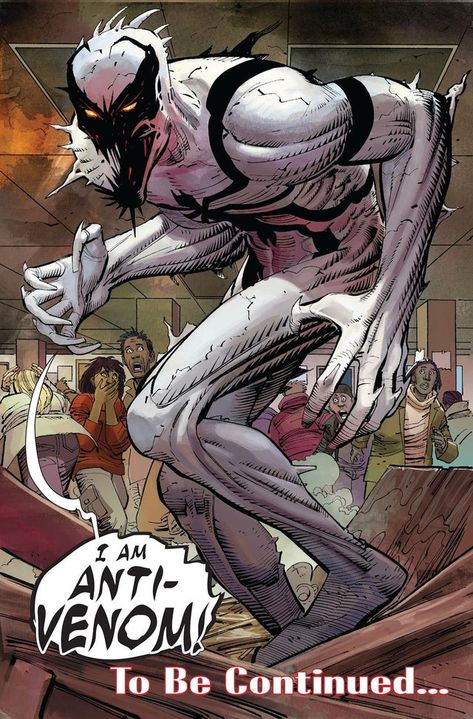 Anti Venom Marvel, Amazing Spider Man Comic, Anti Venom, Eddie Brock, John Romita Jr, Symbiotes Marvel, Venom Art, Venom Comics, Marvel Villains