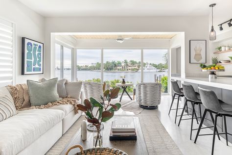 HGTV's Taniya Nayak Transforms Florida Condo That Hadn't Been Touched in 50 Years — See Inside! Home Design Magazines, Florida Condos, Oversized Furniture, Florida Living, Reno Ideas, Beach Condo, Dream Vacation, Custom Cabinets, Fixer Upper