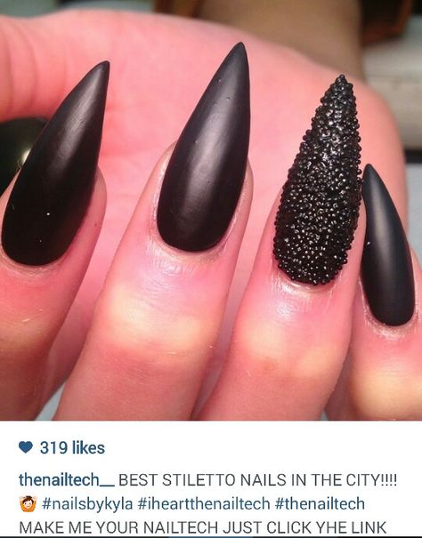 Nail Art Black, Caviar Nails, Paws And Claws, Black Caviar, Art Black, Nails Art, Black Nails, Nail Inspo, Nail Art