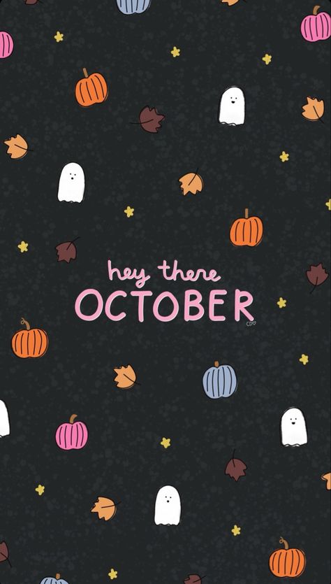 Hello October Wallpapers, October Backgrounds, Scentsy October, Background Classroom, Halloween Widget, Autumn Doodles, Spooky Wallpaper, Holiday Wallpapers, October Wallpaper