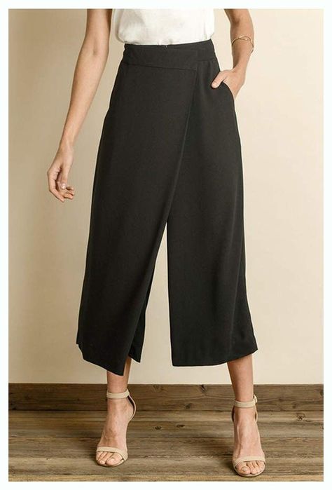 [AffiliateLink] Dress Forum Black Wrap Pants #Cropped#Bodice#Length #blackwrapdressoutfit Wrap Pants Outfit, Black Wrap Dress Outfit, Wrap Dress Outfit, Model Celana, Wrap Pants, Woman Suit Fashion, Black Wrap, Womens Fashion Edgy, Black Women Fashion