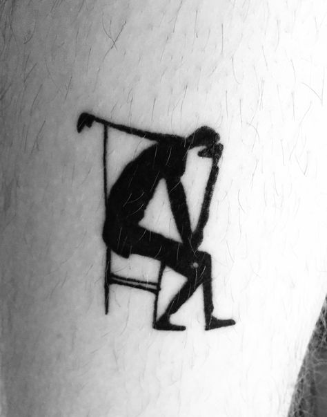 Kafka tattoo #tattoo Franz Kafka Metamorphosis Tattoo, Tattoo Ideas Philosophy, Philosophy Tatoos, Kafka Tattoo Ideas, Metamorphosis Tattoo Kafka, Literature Inspired Tattoos, Existentialist Tattoo, Literature Tattoo Ideas, Oppenheimer Tattoo