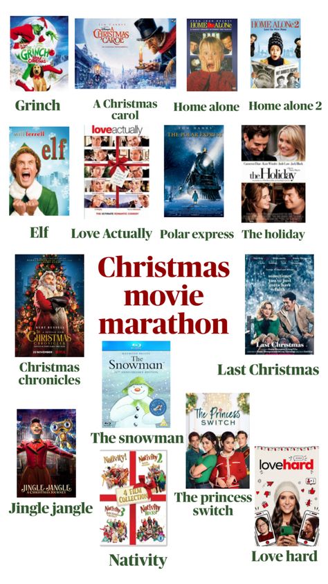 Christmas watchlist ideas Will Ferrell, 22 November, Love Actually, Polar Express, Movie Marathon, Last Christmas, Romantic Comedy, Christmas Movies, Christmas Snowman