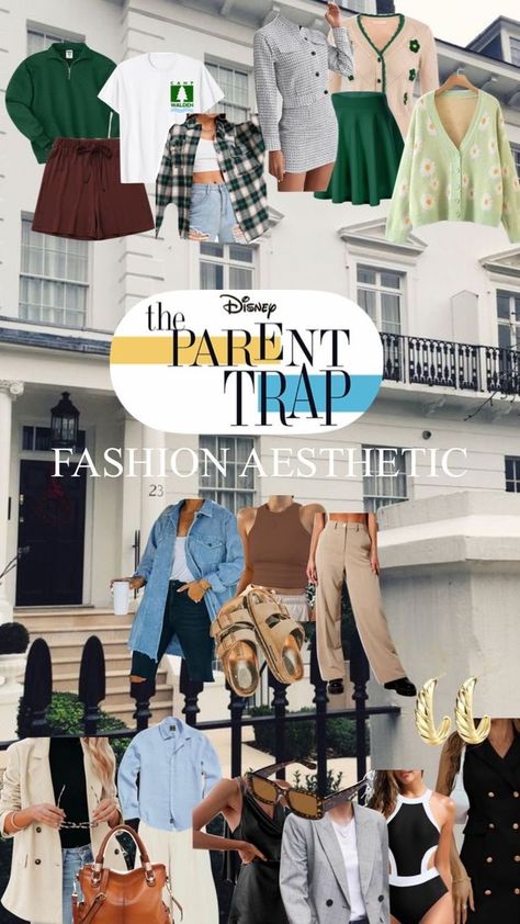 Movies Outfit Casual Summer, Parent Trap Outfits Camp, Cheesy Parent Trap Outfits, Parents Trap Outfits, Parent Trap Mom Outfits, Jesse Parent Trap Outfits, Elizabeth James Parent Trap Outfits, Meredith Parent Trap Aesthetic, Chessie Parent Trap Aesthetic