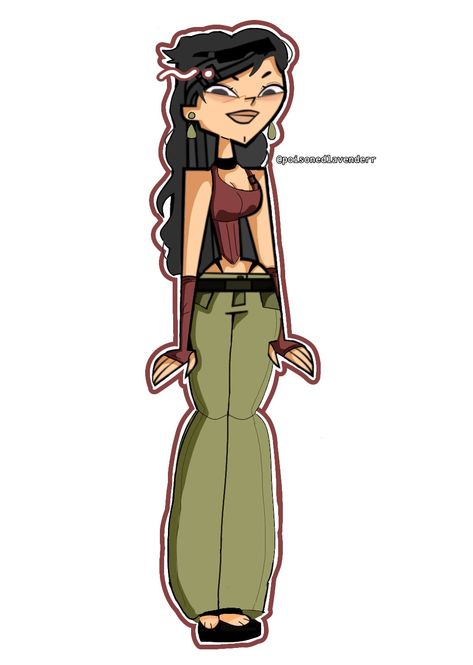 Redesigned Heather from Total drama Heathers Fan Art, Drama Total, Total Drama Island, Elegant Tattoos, Total Drama, Island Girl, Some Girls, Cartoon Profile Pics, Drama Series