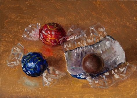 Chocolate Painting, Oil Still Life, Still Life Landscape, Contemporary Still Life, Painting A Day, Foodie Art, Food Artwork, Cottagecore Outfits, Chocolate Art