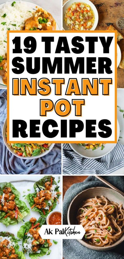 Summer instant pot recipes are perfect for quick, easy summer meals. Discover healthy instant pot recipes and light instant pot meals ideal for warm weather. Try instant pot BBQ recipes, instant pot summer soups, instant pot chicken recipes, and summer desserts, and instant pot seafood recipes for delicious dining. Enjoy instant pot vegan summer meals and vegetarian summer r...#Healthy #Your #Ideas #Body #Nourish #and #Wellness #Meal #Nutritious #FitnessTips #Delicious #FitLife #HealthyLiving Instant Pot Recipes Beginner, Summer Dinner Ideas Instant Pot, Summer Instant Pot Recipes Chicken, Summer Instant Pot Dinners, Easy Instant Pot Recipes For Beginners Healthy, Summer Instapot Recipes Dinner, Easy Summer Instant Pot Recipes, Summer Dinner Recipes Instant Pot, Instant Pot Summer Meals