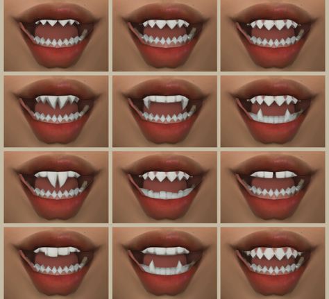 Maxis Match CC World - S4CC Finds Daily, FREE downloads for The Sims 4 Sims 4 Sharp Teeth Cc, Sims 4 Cc Mods Gameplay Love, The Sims 4 Cc Succubus, Sims4 Cc Teeth, Pokemon Sims 4 Cc, Sims 4 Cc Vampire Teeth, Mermaid Teeth, Ts4 Teeth, Succubus Sims 4 Cc