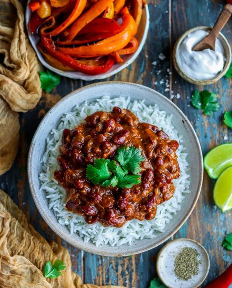 Smoky Caribbean Style Kidney Beans – Happy Skin Kitchen Happy Skin Kitchen, Recipes With Kidney Beans Healthy, Red Kidney Bean Curry Recipes, Marinated Kidney Beans, Vegan Kidney Bean Recipes, Vegetarian Kidney Bean Recipes, Kidney Bean Recipes, Recipes With Kidney Beans, Vegan Chilli