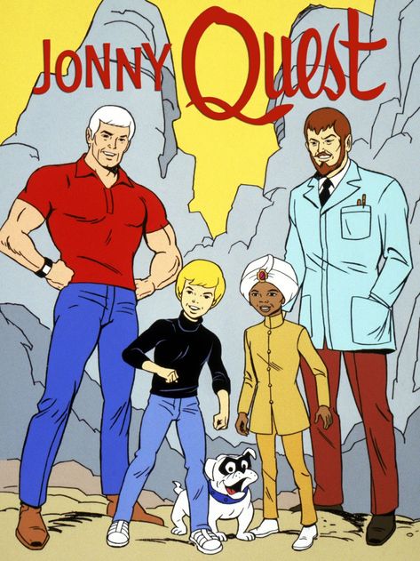 Johnny Quest, Saturday Cartoon, Jonny Quest, Old Cartoon Characters, Hanna Barbera Cartoons, Old School Cartoons, School Cartoon, Childhood Tv Shows, Morning Cartoon