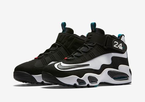 Nike Air Griffey Max 1 Freshwater Ken Griffey Jr Shoes, Nike Air Griffey Max 1, Air Griffey Max 1, School Sneakers, Ken Griffey Jr, Kicks Shoes, Griffey Jr, Ken Griffey, Nike Air Shoes