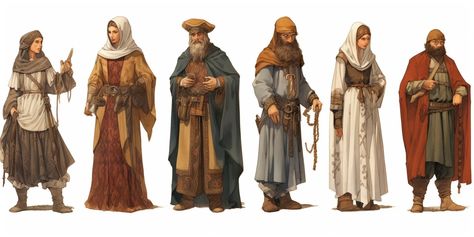 Threads of Time: Early Medieval Clothing Explored Medieval Moorish Clothing, Medieval Explorer, Early Medieval Clothing, Medieval Fabric, Medieval Clothes, Time Clothes, Early Medieval, Medieval World, Medieval Period