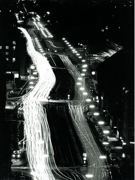 gacougnol: “ Peter Keetman Light Trails 1961 ” Traces Photography, Peter Keetman, Light Trail Photography, Trail Photography, Creative Coding, Line Photography, Photography Monochrome, A Level Photography, Bw Photography