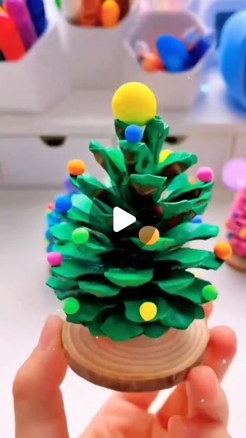 Itsy Bitsy Artsy I Art & Craft I Creative DIY on Instagram: "Transform pine cone into a stunning Christmas tree 🎄 🎨🖌✨ Crafted with painting and patience, this DIY adds a touch of tropical charm to any space! It will be a nice handcrafted decor on Christmas.
.
.
.
.
📌 Follow me for more:
➡️ @itsy_bitsy_23
➡️ @itsy_bitsy_23
➡️ @itsy_bitsy_23
.
.
.
.
#DIY #pinecone #chrismastree #chrismasdecorations #KidsCraft #EasyCraft #CraftingWithKids #christmascrafts #CreativeFun #handmadeart #ArtAndCraft #CraftyKids #chrismasdecor #CraftingIdeas #christmastreediy #CreativeKids #CraftyCreatures #ArtisticExpression #CraftyIdeas #KidFriendlyCrafts #CraftyParents #homedecor #CraftingCommunity #AcrylicPainting #kindergartenactivities #decorideas #parentchildhandmade #chrismasdecor" Unicorn Valentine Box Diy, Jamie Kelly, Prek Crafts, Diy Pinecone, Kid Friendly Crafts, Handmade Christmas Crafts, Cones Crafts, Crafts For Seniors, Handcrafted Decor