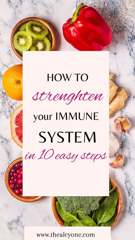 How To Improve Immune System, Improving Immune System, How To Improve Your Immune System, How To Fix Your Immune System, Food To Boost Immune System, Foods For Immune System, Immune Boosting Diet, Building Your Immune System, Ways To Boost Immune System