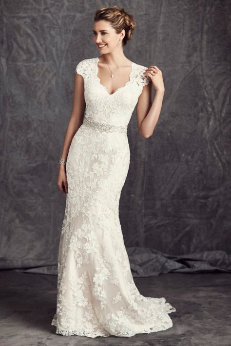 Wedding Gown Gallery, Baju Kahwin, Sheath Wedding Dress Lace, Dress Couture, Trumpet Wedding Dress, Country Wedding Dresses, White Wedding Dress, Princess Margaret, A Wedding Dress