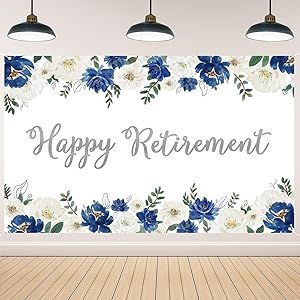 Retirement Party Decorations For Women, Happy Retirement Banner, Photography Banner, Retirement Banner, Retirement Party Decorations, Diy Banner, Happy Retirement, Retirement Party, Retirement Parties