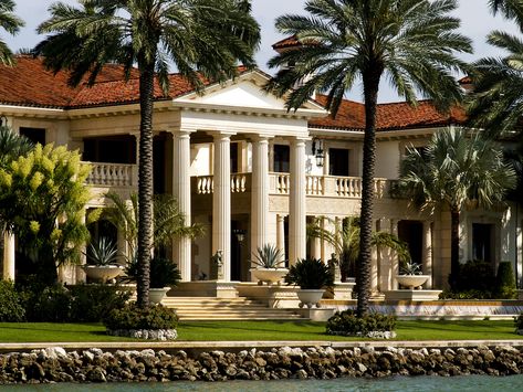 Miami Mansion | Huge Mansion in Miami's Star Island | Heriberto Acosta Maestre | Flickr Huge Mansions, Miami Mansion, Mediterranean Mansion, Plans Architecture, Dream Mansion, Victorian Houses, Mansions Luxury, Luxury Homes Dream Houses, Dream Homes