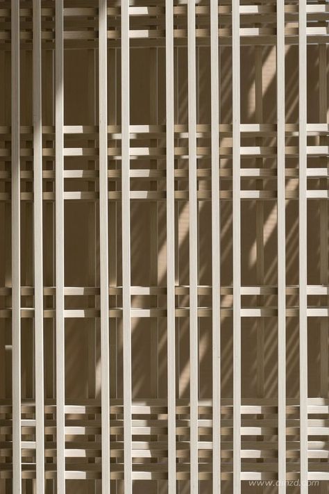 Wooden Lattice, Millwork Wall, Brutalism Architecture, Japandi Living, Wall Signage, Entrance Gates Design, St Marys, Wooden Pattern, Wooden Screen