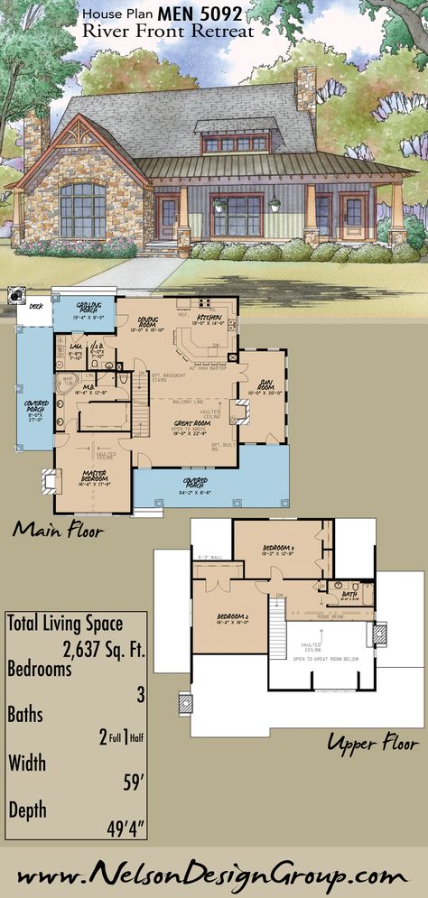 #houses #houseplans #homeplans #houseplan #homeplan #rustic #dreamhome Rustic Cottage Plans, Western Style House Plans, Rustic Architecture, Ranch House Blueprints, Homestead House Plans, Ranch House Floor Plans, Rustic Lake Houses, Rustic House Plans, Lake House Plans