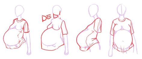 Pregnant Drawing Reference Poses, Pregnant Women Drawing Art, Pregnant Belly Drawing Reference, How To Draw A Pregnant Woman, Pregnant Belly Reference, Pregnant Woman Drawing Reference, Pregnancy Drawing Sketches, How To Draw Pregnant Women, Pregnant Drawing Base