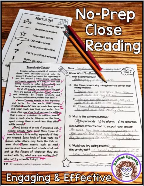 Get engaging, kid-friendly close reading passages with standard-based, text-dependent questions all on the same page with this ready-to-use resource.   #closereading #noprep #reading Text Dependent Questions, 5th Grade Reading, 4th Grade Reading, 3rd Grade Reading, 2nd Grade Reading, Reading Instruction, Reading Intervention, Reading Workshop, Graphic Organizer