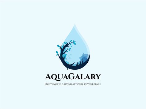 Aquarium Logo Design, Aqua Logo Design, M Design Logo, Aquarium Logo, Aqua Logo, Landscaping Logo, Cars Logo, Aquarium Setup, Water Images