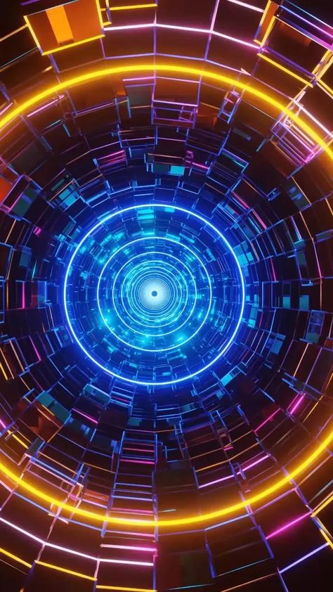 10 hour 4k TV Multi colors Circle Neon abstract background video Loop, no sound, no copyright Neon Abstract Background, Cool Live Wallpapers, Home Screen Wallpaper Hd, Iphone Wallpaper Earth, Neon Abstract, Illusion Pictures, Optical Illusion Wallpaper, Broken Screen Wallpaper, Motion Wallpapers