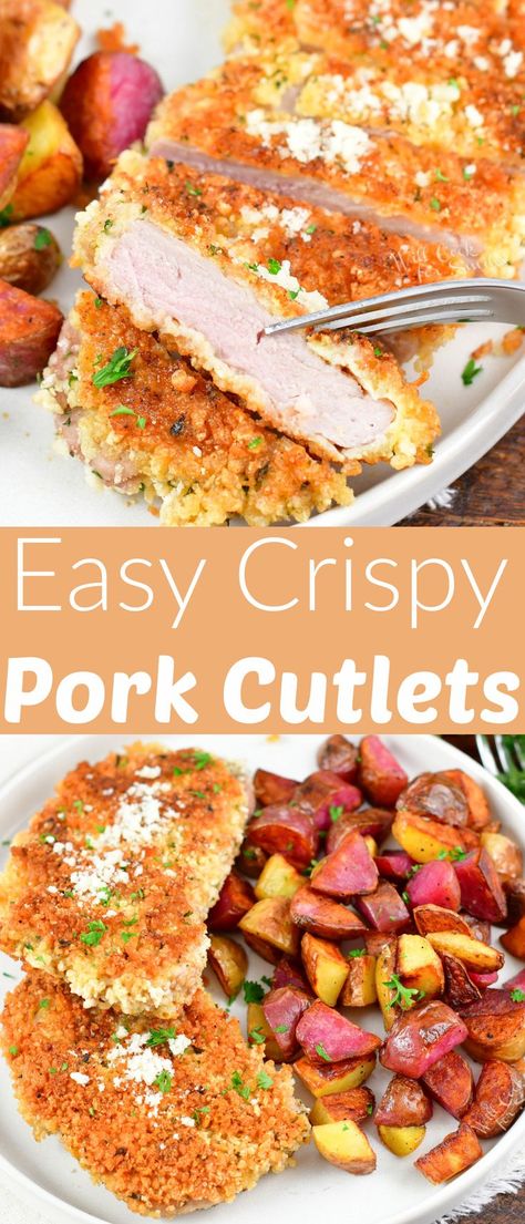 Pork Tenderloin Patties Recipes, Pork Cutlets Baked, Pork Cutlets In Oven, Tenderized Pork Cutlet Recipes, Recipes For Pork Cutlets, Sliced Pork Tenderloin Recipes, Tenderized Pork Loin Slices Recipes, Pork Patty Recipes, Pork Cutlet Recipes Baked