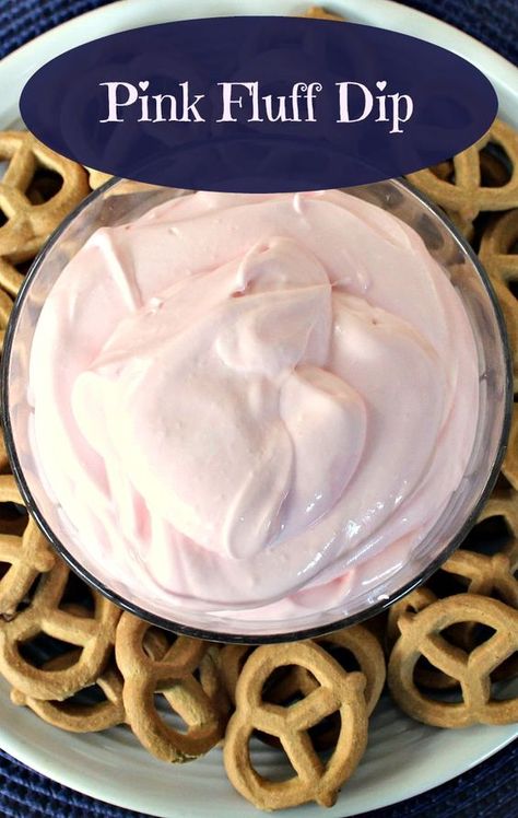 Pink Fluff Dip all you need are 3 ingredients. Ideas For Party Food, Fluff Dip, Pink Party Foods, Pink Fluff, Pink Snacks, Ideas Birthday Party, Pink Flamingo Party, Ballet Birthday Party, Birthday Party Girl